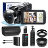 4K Video Camera 60Fps/48Mp UHD Video Recording Digital Camera Autofocus, 18X Digital Zoom Camera, 3 Inch Screen