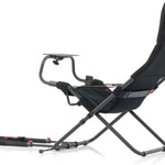 Challenge Sim Racing Cockpit | Foldable & Adjustable | for High Performance Sim Racing | Compact & Flexible