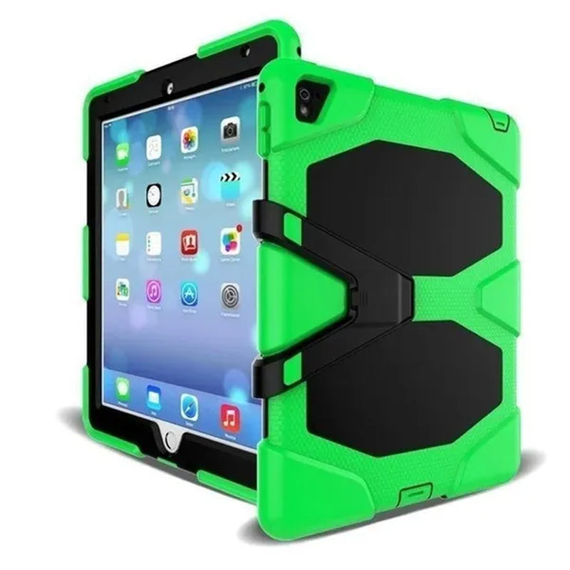 Shockproof Dust-Proof Hard Armor Heavy Duty Design with Kickstand Protective Case for New Ipad Pro 11 12.9 10.2 9.7 Air 3 10.5 Air 2 6 Mini 5 4 3 2 2020 2019 2018 Tablet Cover Funda