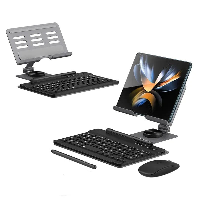 Desk Stand and Bluetooth Keyboard for Z Fold Series