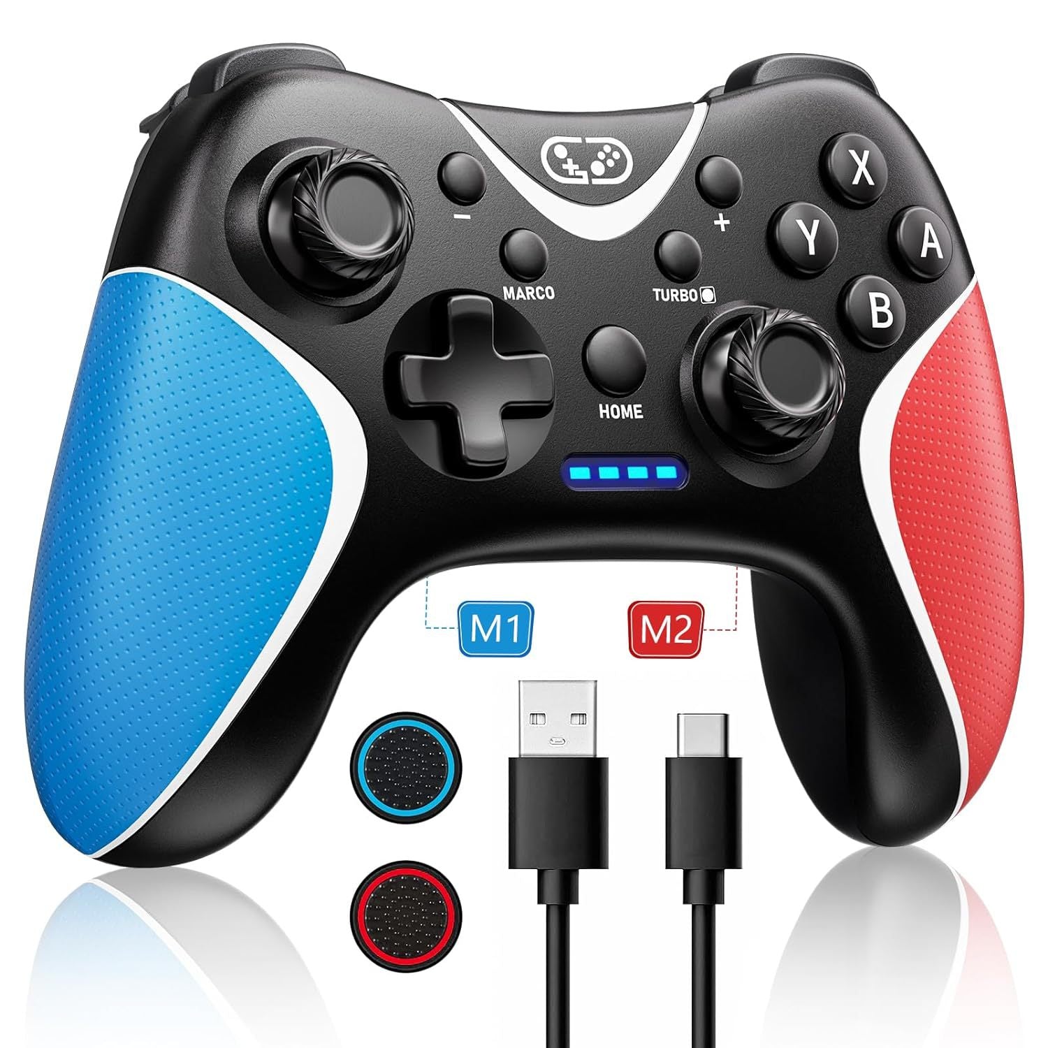 Switch game controller NS wireless controller custom back key programming continuous Bluetooth wireless controller