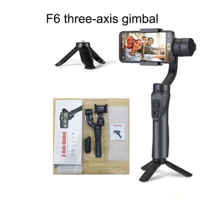 Three-axis handheld gimbal F6 stabilizer mobile phone three-axis stabilizer intelligent anti shake outdoor live streaming stand