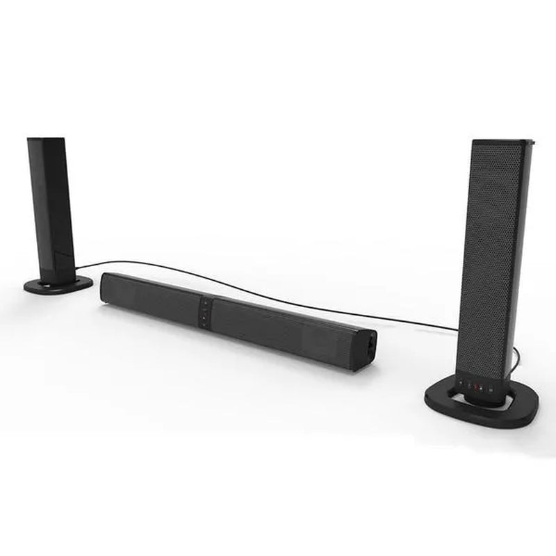 Fashionable Sound Blaster Split Bluetooth Speaker Innovative Folding Type TV Speaker Stereo Sound Bar BS-36 [<HL 5>]