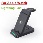 3 in 1 Wireless Charger Stand for Iphone 15 14 Samsung S22 S21 Fast Charging Station Dock for Galaxy/Apple Watch Airpods