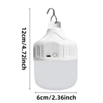 Portable USB Rechargeable LED Pendant Light High Brightness Waterproof Outdoor Lamp for Camping Fishing Emergency Night Lighting