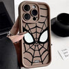 Spider Man iPhone 14 Promax Matte Silicone Soft Case for Apple Phone Case