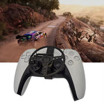 For PS5 Mini Steering Wheel for PS5 Slim Game Controller Auxiliary Replacement Accessories