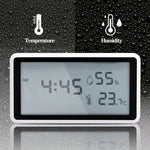 Xiaomi Electronic Thermometer Hygrometer Weather Station for Home Indoor High Precision with Table Clock Temperature Controller