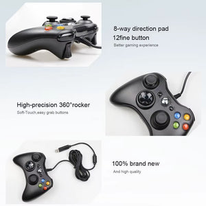 2.4G Wireless Gamepad Gaming Controller for Xbox 360/ Ps3/Pc Video Game Consoles 3D Rocker Joystick Game Handle Accessories