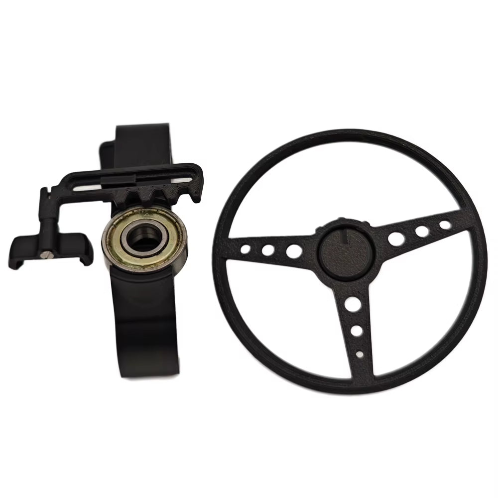 For PS5 Mini Steering Wheel for PS5 Slim Game Controller Auxiliary Replacement Accessories