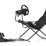 Challenge Sim Racing Cockpit | Foldable & Adjustable | for High Performance Sim Racing | Compact & Flexible