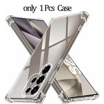 S25 Ultra Original Phone Case for Samsung S24 Ultra Transparent Back Cover for Samsung Galaxy S 24 Ultra Soft TPU Cases