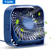 Mini Portable Fan,Usb Desk Fan Table,Quiet 3 Speed Wind Personal Fan 360°Rotatable Head Standing Fans for Room Camping Hom